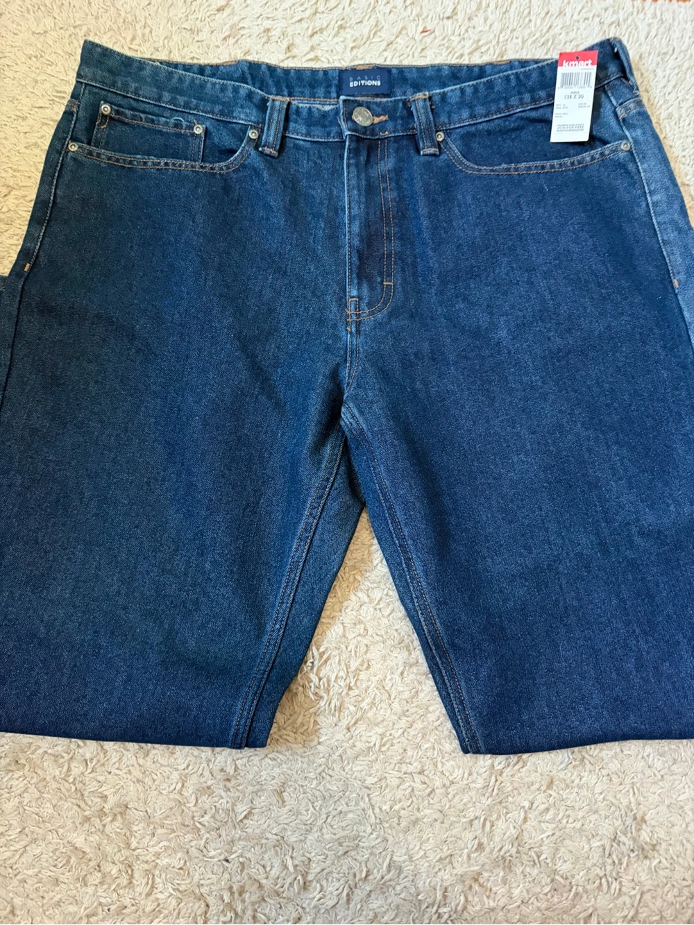 Basic Edition Men’s Dark Blue Denim Jeans